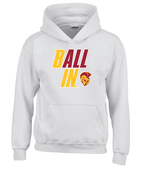 Hillcrest HS Basketball Ball In - Youth Hoodie