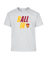 Hillcrest HS Basketball Ball In - Youth T-Shirt