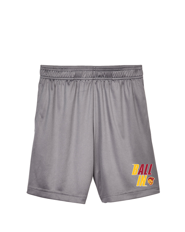 Hillcrest HS Basketball Ball In - Youth Short