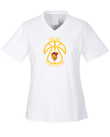 Hillcrest HS Basketball Ball Outline - Womens Performance Shirt