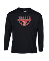 Hillcrest HS Basketball Trojan - Mens Basic Cotton Long Sleeve