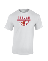 Hillcrest HS Basketball Trojan - Cotton T-Shirt