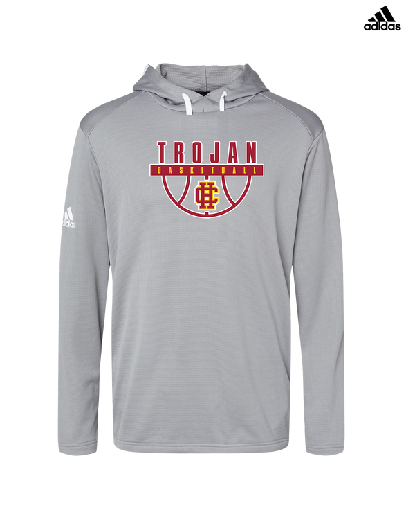 Hillcrest HS Basketball Trojan - Adidas Men's Hooded Sweatshirt