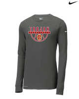 Hillcrest HS Basketball Trojan - Nike Dri-Fit Poly Long Sleeve