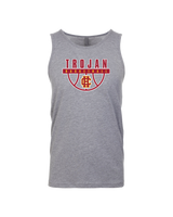 Hillcrest HS Basketball Trojan - Mens Tank Top