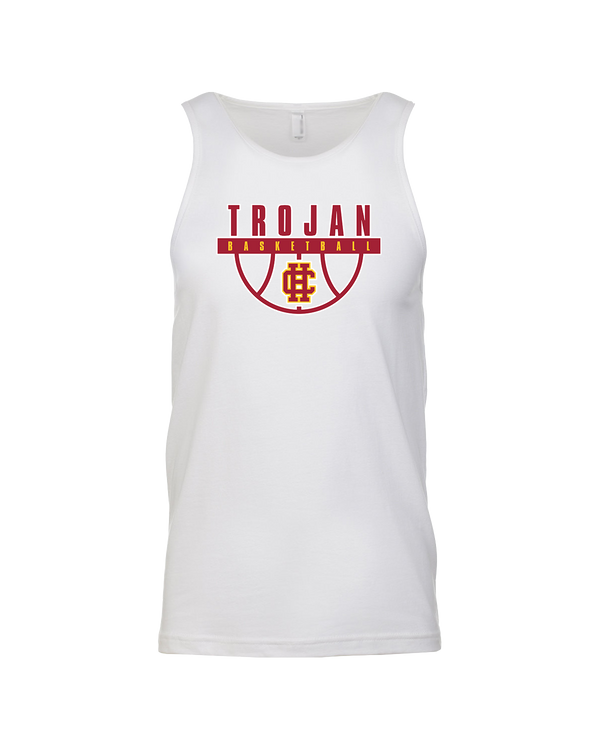 Hillcrest HS Basketball Trojan - Mens Tank Top