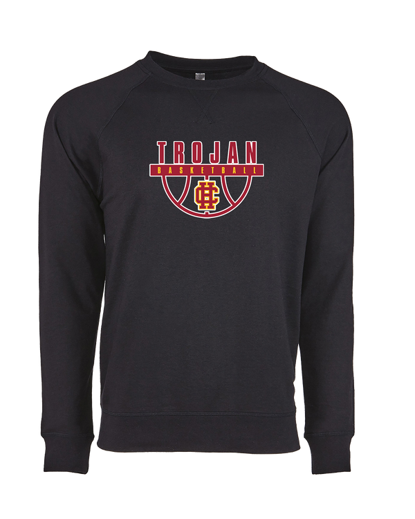 Hillcrest HS Basketball Trojan - Crewneck Sweatshirt