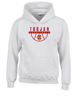 Hillcrest HS Basketball Trojan - Cotton Hoodie