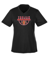 Hillcrest HS Basketball Trojan - Womens Performance Shirt