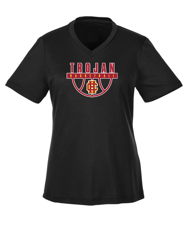 Hillcrest HS Basketball Trojan - Womens Performance Shirt