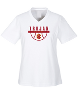 Hillcrest HS Basketball Trojan - Womens Performance Shirt