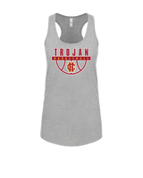 Hillcrest HS Basketball Trojan - Womens Tank Top