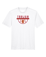 Hillcrest HS Basketball Trojan - Youth Performance T-Shirt