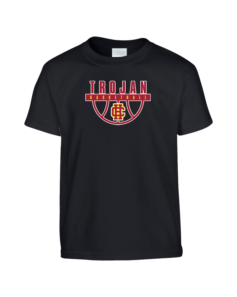 Hillcrest HS Basketball Trojan - Youth T-Shirt