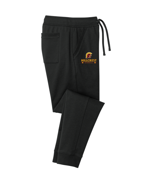 Hillcrest HS Baseball Stacked - Cotton Joggers
