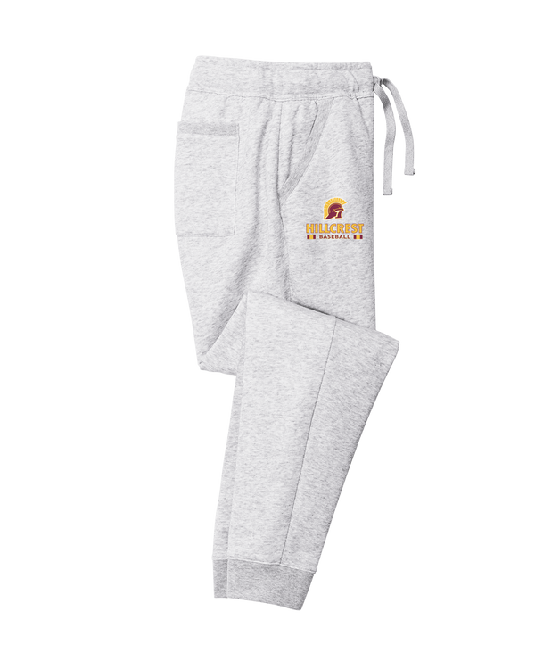 Hillcrest HS Baseball Stacked - Cotton Joggers