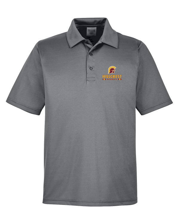 Hillcrest HS Baseball Stacked - Men's Polo