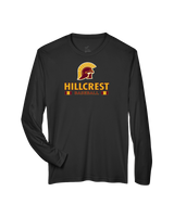 Hillcrest HS Baseball Stacked - Performance Long Sleeve