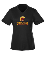 Hillcrest HS Baseball Stacked - Womens Performance Shirt