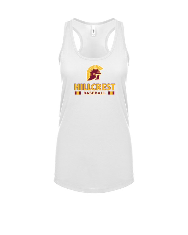 Hillcrest HS Baseball Stacked - Womens Tank Top
