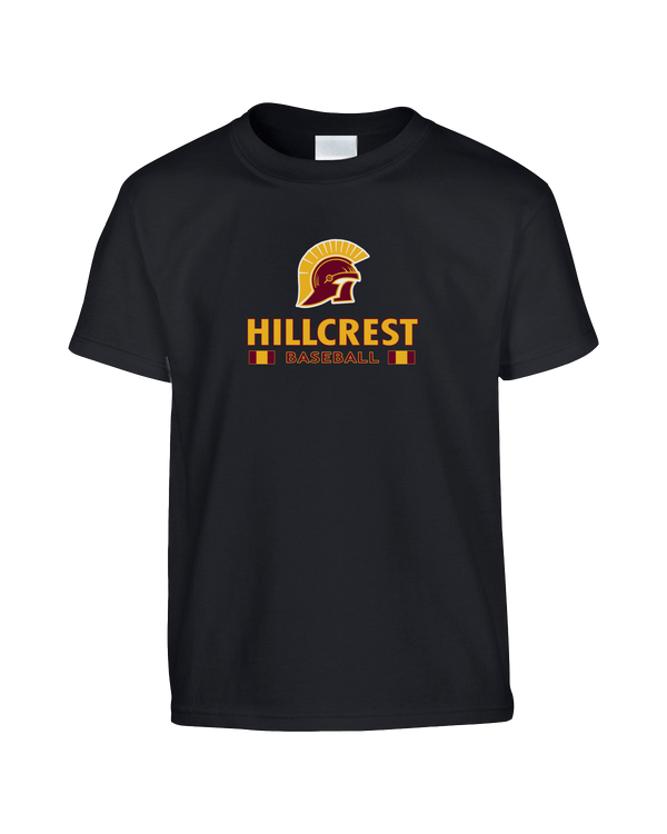 Hillcrest HS Baseball Stacked - Youth T-Shirt