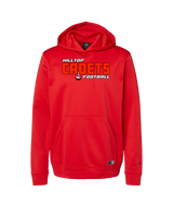 Hilltop HS Football Bold - Oakley Performance Hoodie