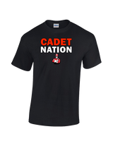 Hilltop HS Football Nation - Cotton T-Shirt