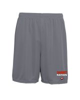 Hilltop HS Football Nation - Mens 7inch Training Shorts