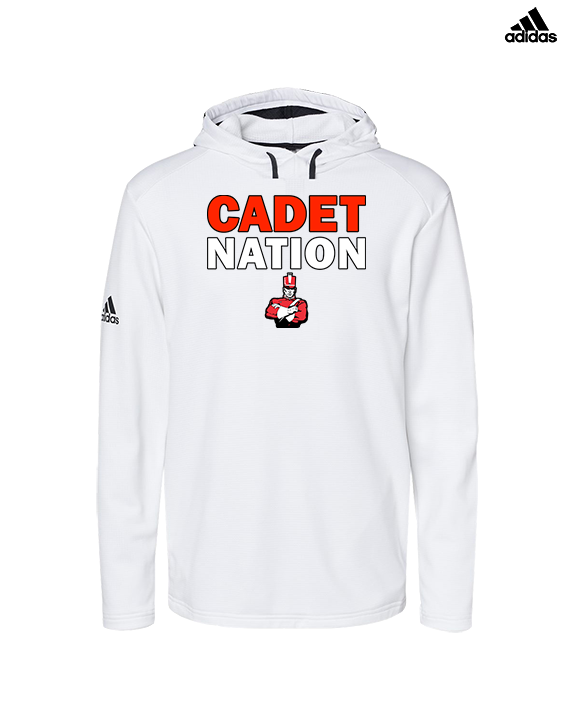 Hilltop HS Football Nation - Mens Adidas Hoodie