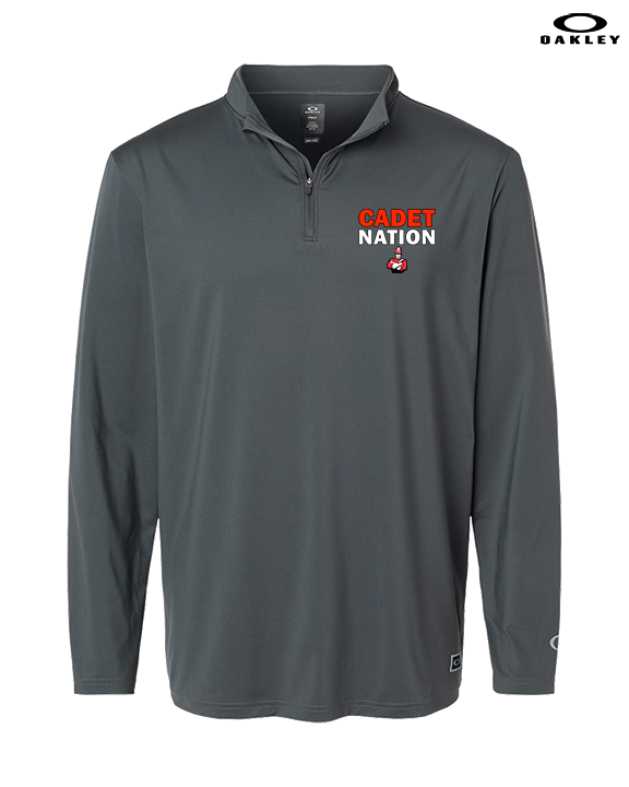 Hilltop HS Football Nation - Mens Oakley Quarter Zip