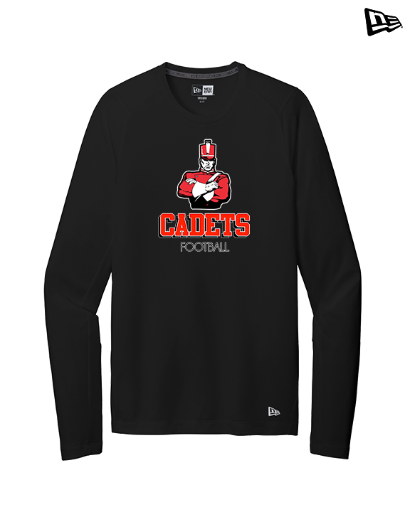 Hilltop HS Football Shadow - New Era Performance Long Sleeve