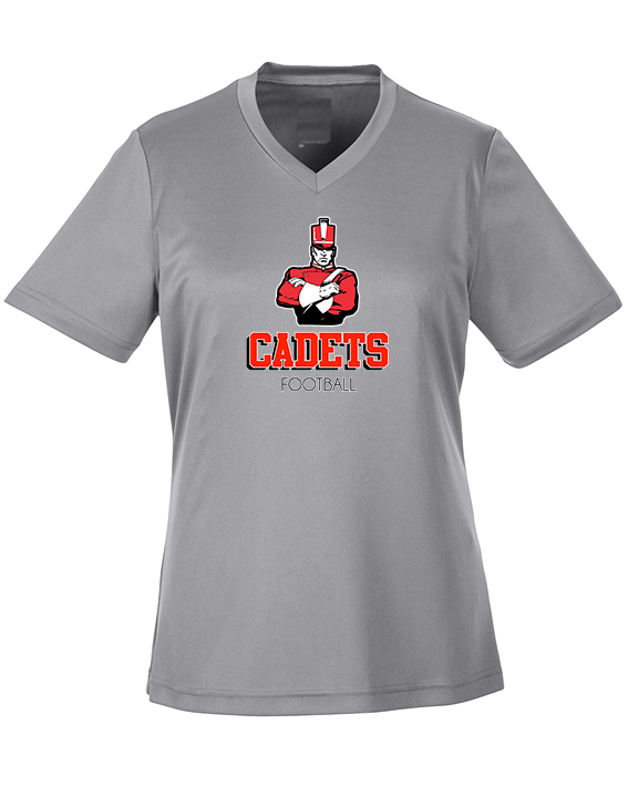 Hilltop HS Football Shadow - Womens Performance Shirt