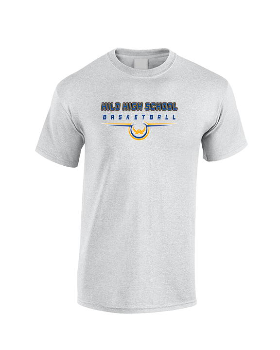Hilo HS Boys Basketball Design - Cotton T-Shirt