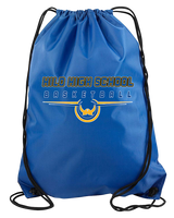 Hilo HS Boys Basketball Design - Drawstring Bag