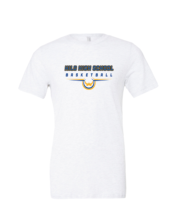 Hilo HS Boys Basketball Design - Tri-Blend Shirt