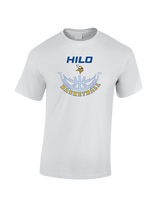Hilo HS Boys Basketball Outline - Cotton T-Shirt