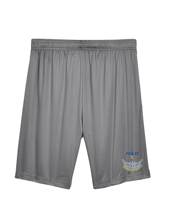 Hilo HS Boys Basketball Outline - Mens Training Shorts with Pockets