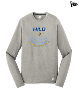 Hilo HS Boys Basketball Outline - New Era Performance Long Sleeve
