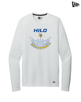 Hilo HS Boys Basketball Outline - New Era Performance Long Sleeve