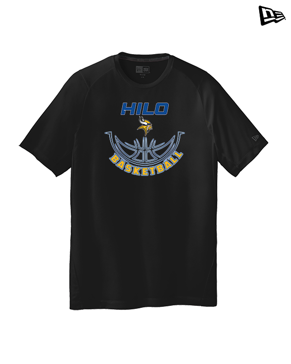 Hilo HS Boys Basketball Outline - New Era Performance Shirt