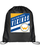 Hilo HS Boys Basketball Square - Drawstring Bag