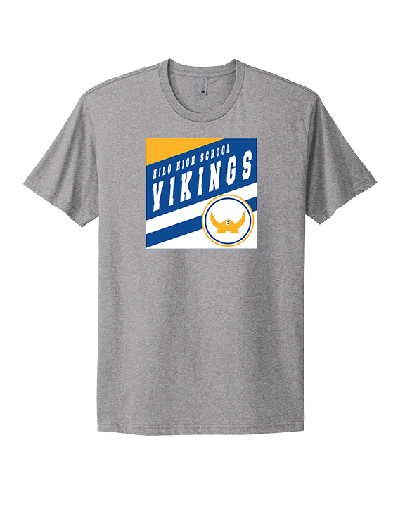 Hilo HS Boys Basketball Square - Mens Select Cotton T-Shirt