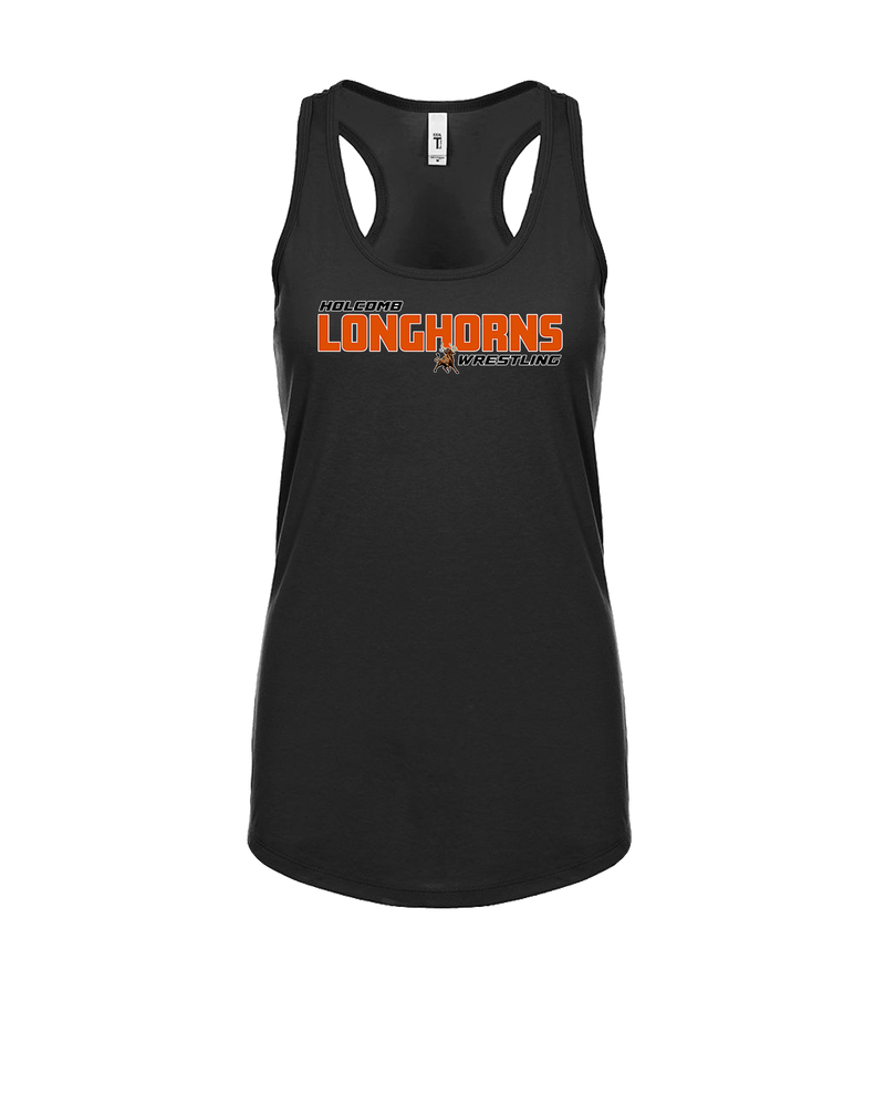 Holcomb HS Wrestling Bold - Womens Tank Top