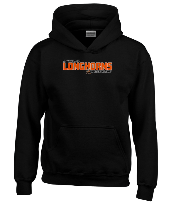 Holcomb HS Wrestling Bold - Youth Hoodie