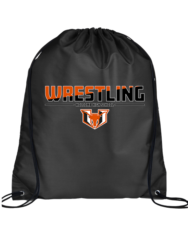 Holcomb HS Wrestling Cut - Drawstring Bag