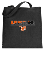 Holcomb HS Wrestling Cut - Tote Bag