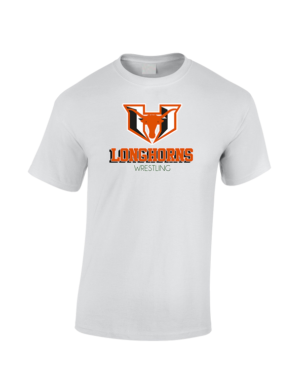 Holcomb HS Wrestling Shadow - Cotton T-Shirt