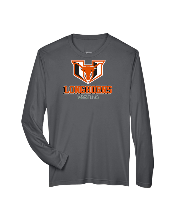 Holcomb HS Wrestling Shadow - Performance Long Sleeve