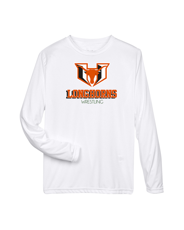 Holcomb HS Wrestling Shadow - Performance Long Sleeve