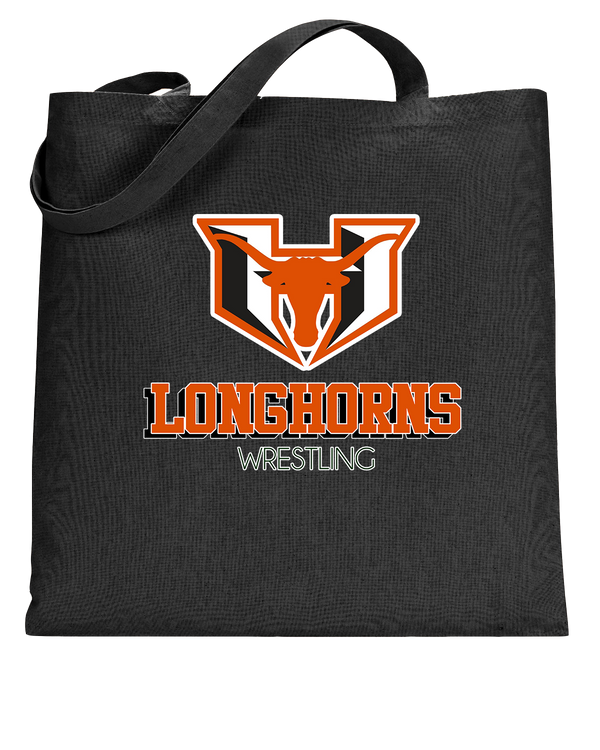 Holcomb HS Wrestling Shadow - Tote Bag